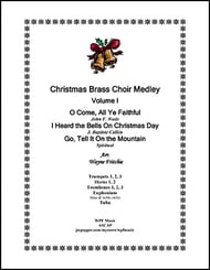 Christmas Brass Choir Medley Volume I P.O.D. cover Thumbnail